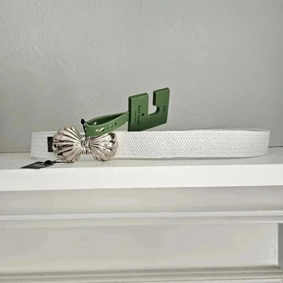 NWT Kate Spade seashell clasp belt- s/m - Picture 1 of 3